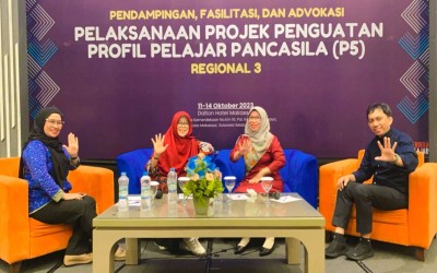 Pendampingan fasilitasi dan advokasi pelaksanaan projek  penguatan profil pelajar pancasila